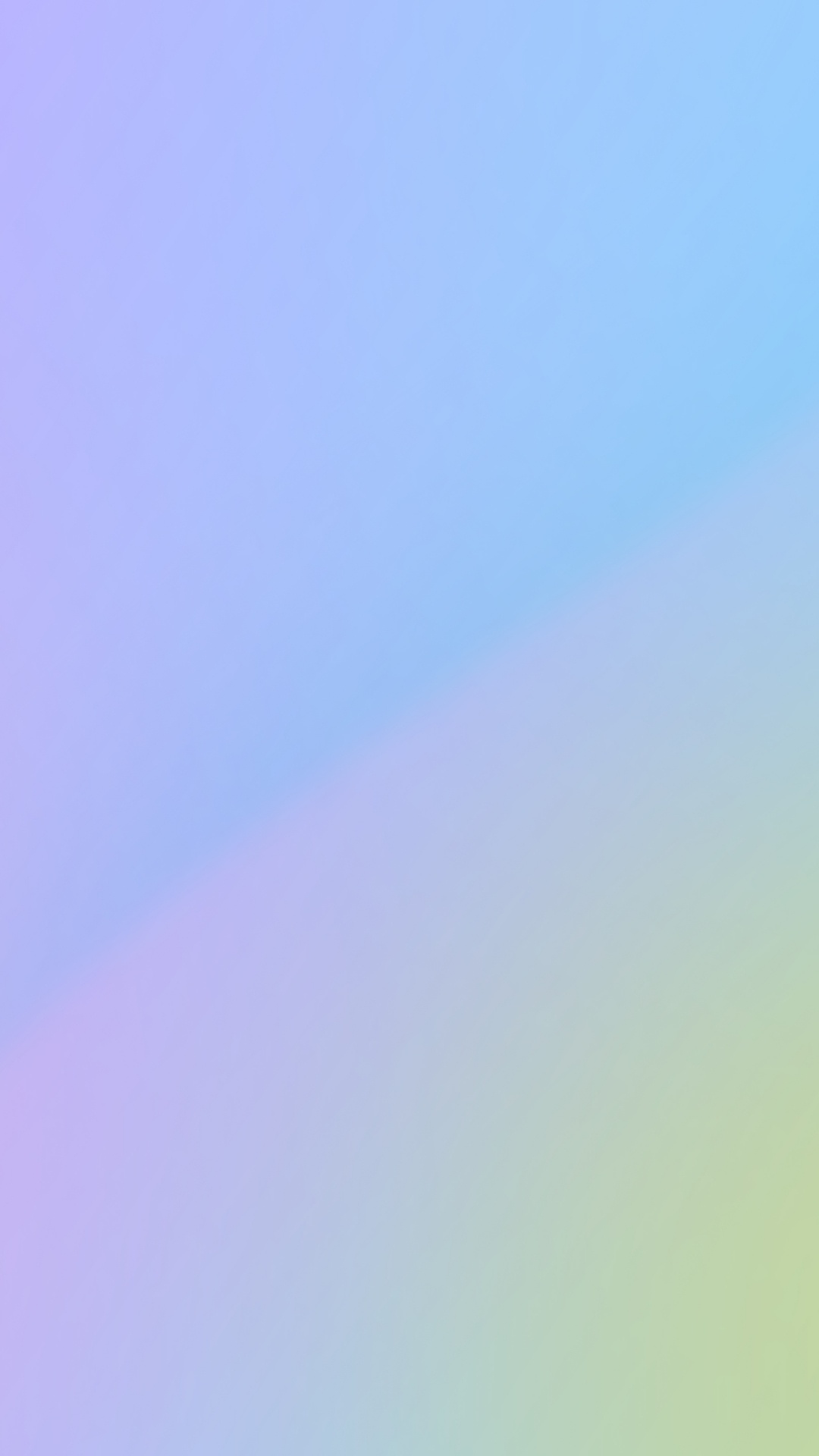 IOS 14, Regenbogen, Veilchen, Electric Blue, Cloud. Wallpaper in 1080x1920 Resolution