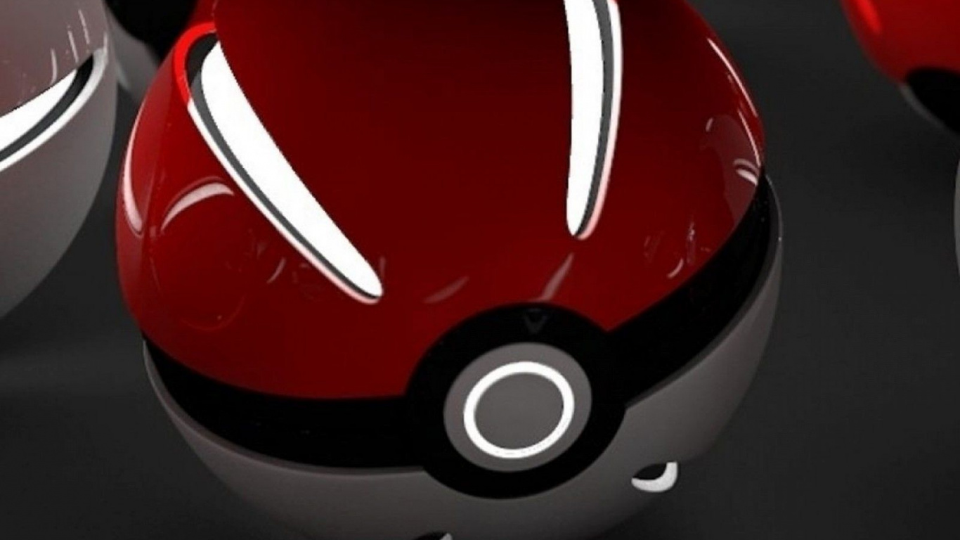 Red and Black Round Plastic Toy. Wallpaper in 1366x768 Resolution