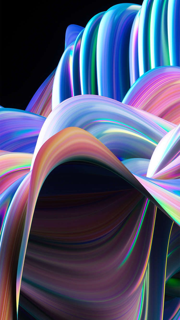 Licht, Fraktale Kunst, Geometrie, Farbigkeit, Purpur. Wallpaper in 750x1334 Resolution