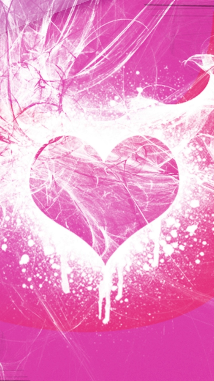 Heart, Graphics, Art, Graphic Design, Illustration. Wallpaper in 720x1280 Resolution