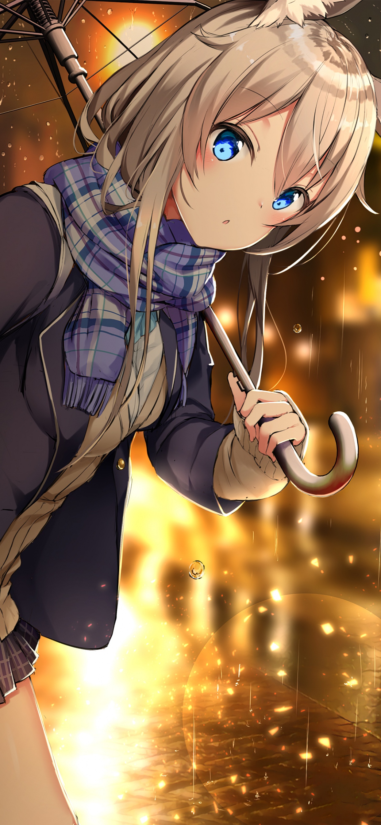 数码艺术, 艺术, 艺术家, 发型, 卡通 壁纸 1242x2688 允许