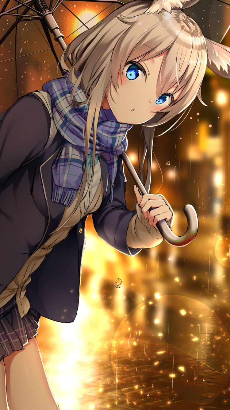 数码艺术, 艺术, 艺术家, 发型, 卡通 壁纸 750x1334 允许