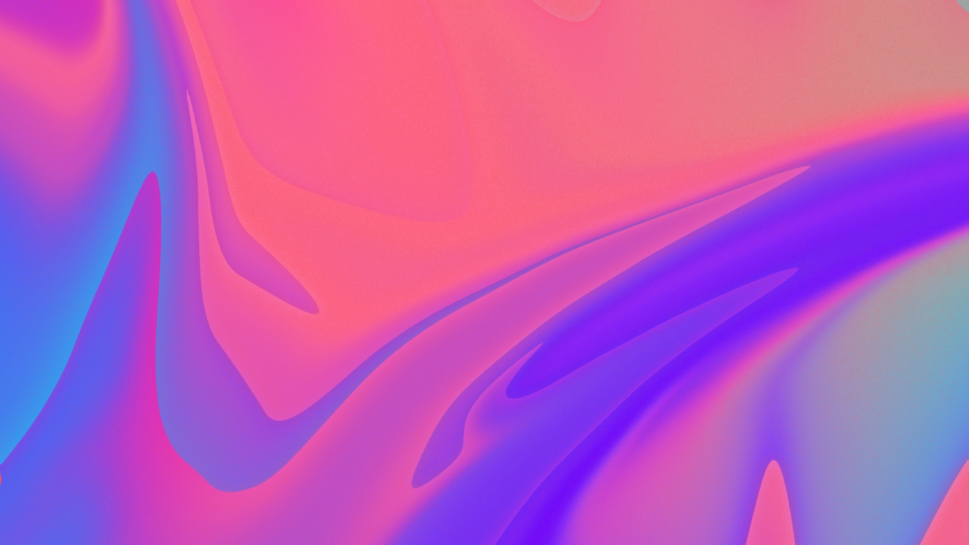 Blue, Pink, IOS, Violette, Eau. Wallpaper in 1366x768 Resolution