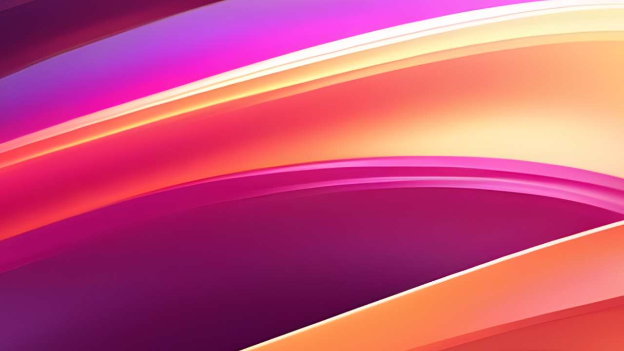 L'effet Visuel de L'éclairage, Graphisme, Art, Purple, Orange. Wallpaper in 1280x720 Resolution
