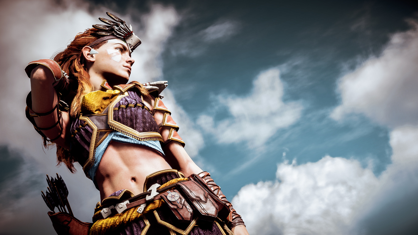 Horizon Zéro Aube, Beauté, la Mythologie, Art, Personnage de Fiction. Wallpaper in 1366x768 Resolution