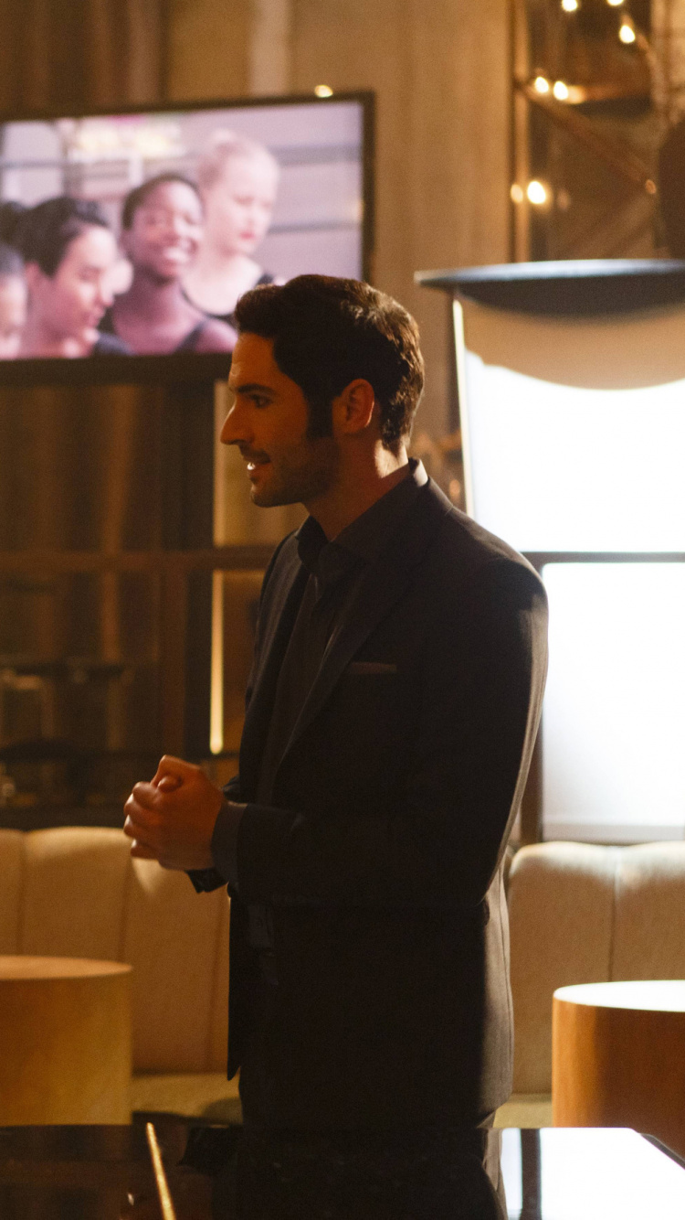 谈话, 性能, 路西法, 电视 壁纸 750x1334 允许