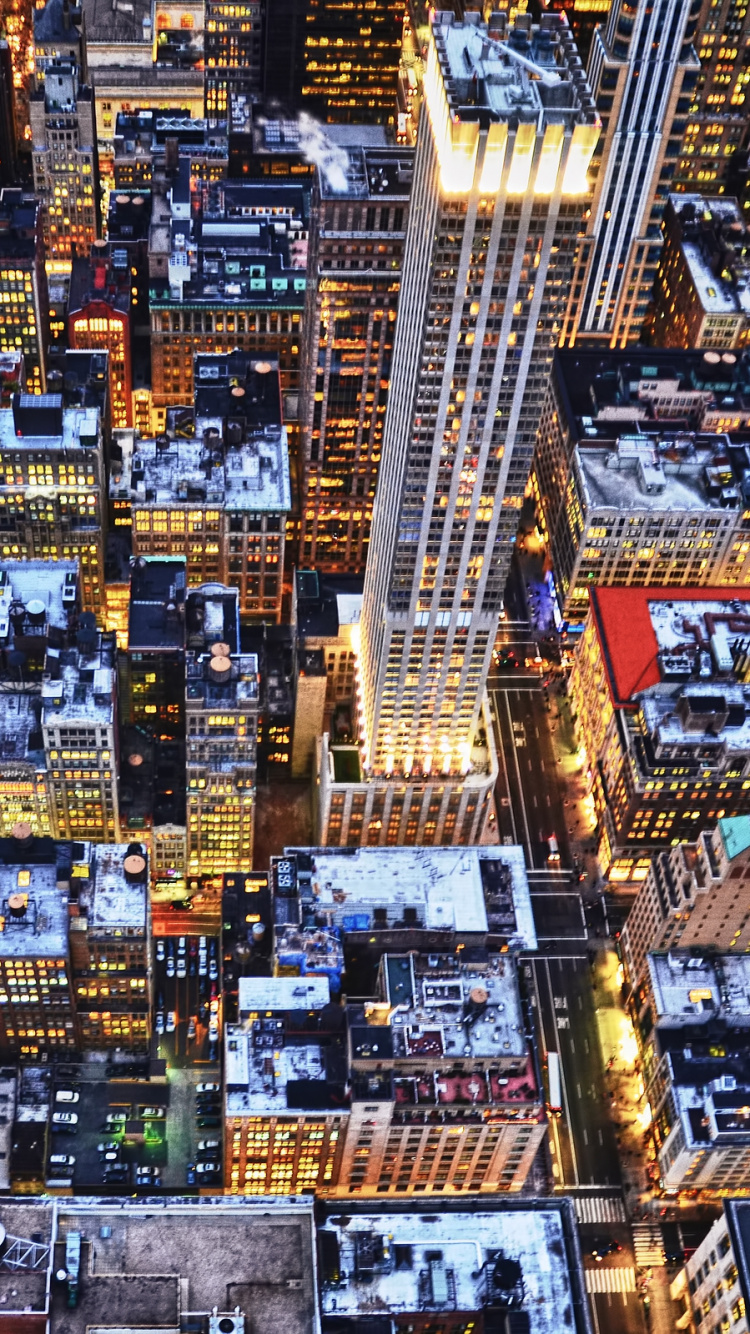 Aerial View of City Buildings During Daytime. Wallpaper in 750x1334 Resolution