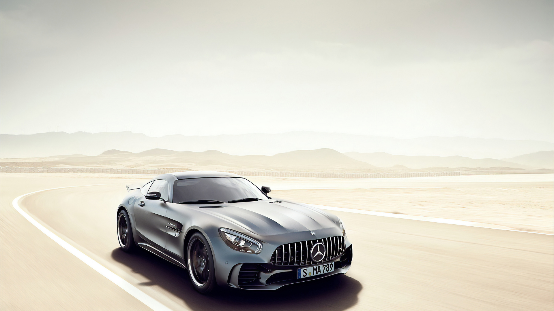 Negro Audi a 4 Coupe en el Desierto. Wallpaper in 1920x1080 Resolution