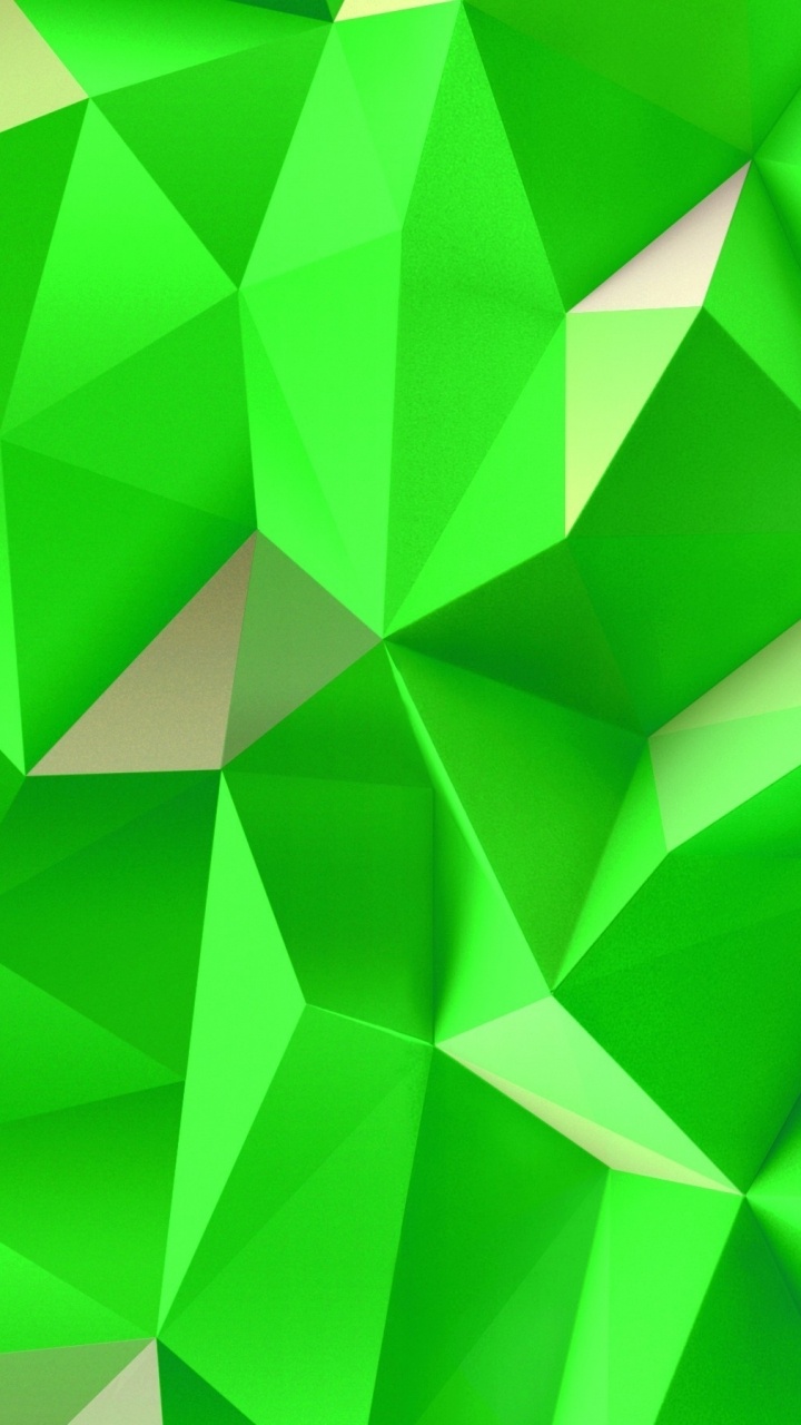 Arte Abstracto Verde y Amarillo. Wallpaper in 720x1280 Resolution