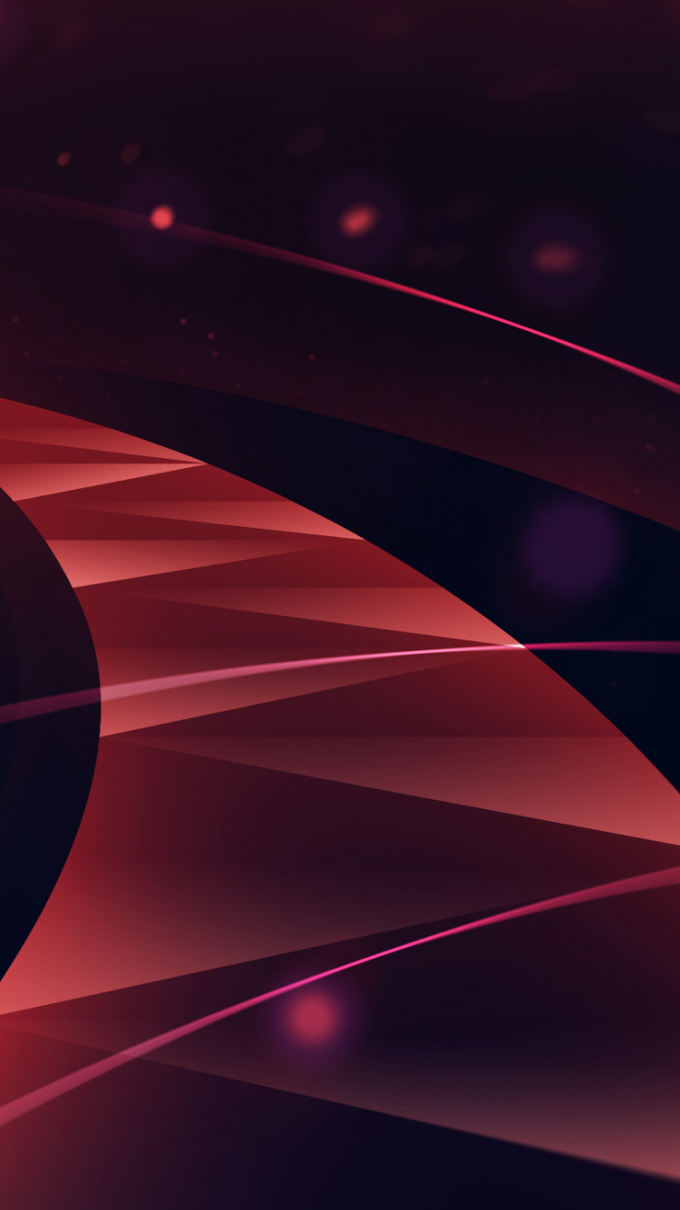 Illustration de la Lumière Rouge et Bleue. Wallpaper in 750x1334 Resolution