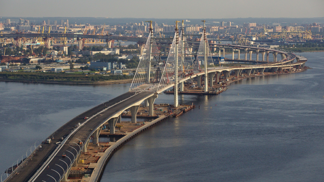 Weiße Brücke Über Dem Gewässer Tagsüber Body. Wallpaper in 1280x720 Resolution