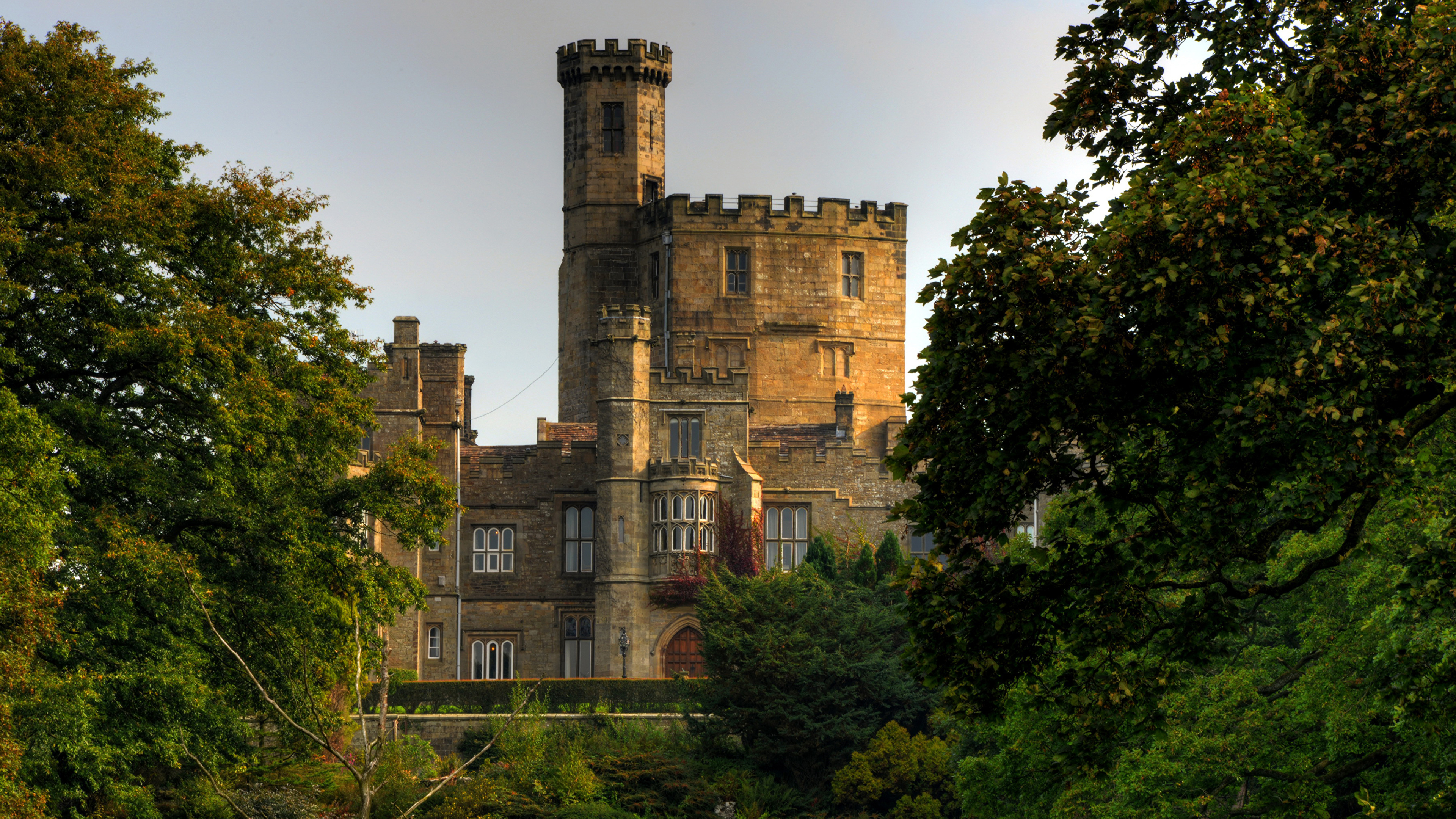 城堡, 自然景观, 中世纪建筑风格, 防御工事, 庄家 壁纸 3840x2160 允许