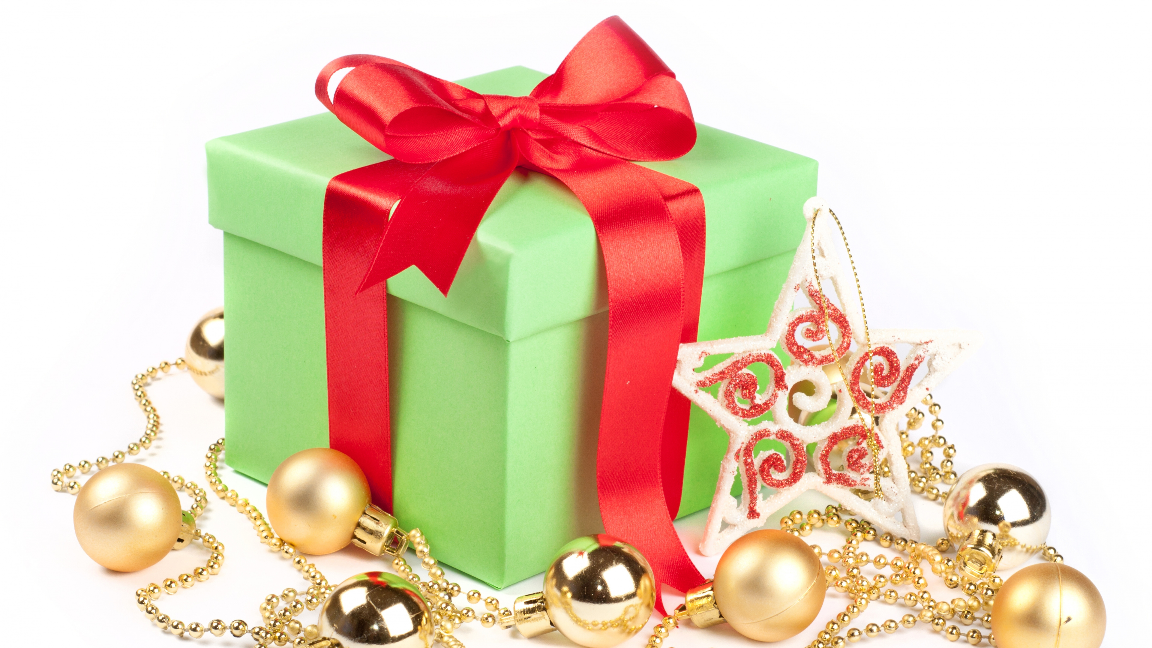 Christmas Day, Christmas Ornament, Christmas Decoration, Holiday, Present. Wallpaper in 3840x2160 Resolution