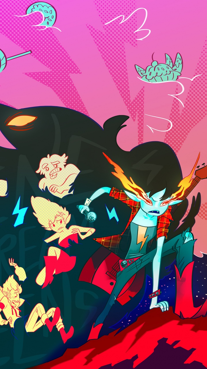 Illustration, Graphisme, Graphique, Art, Magenta. Wallpaper in 720x1280 Resolution