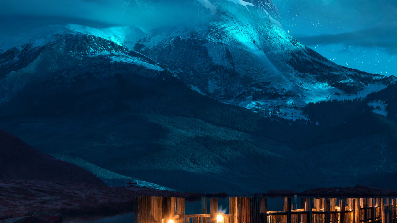 Atmosphère, Lumière, Nature, Paysage Naturel, Éclairage. Wallpaper in 1366x768 Resolution