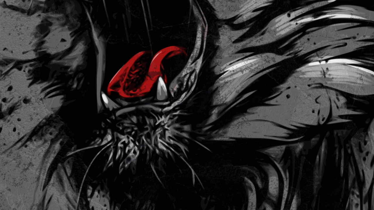 Tiger, Lion, Vector Graphics, Roar, Illustration. Wallpaper in 1280x720 Resolution