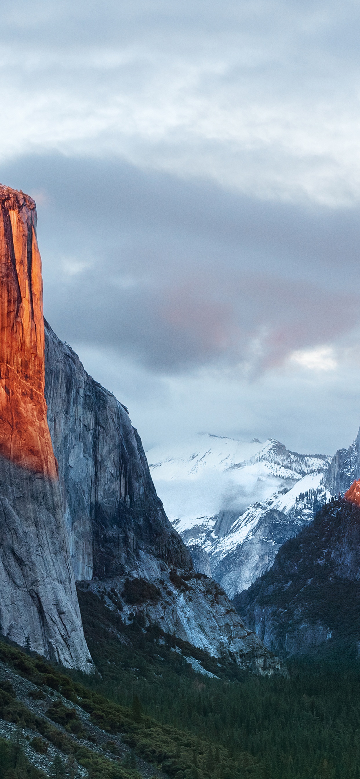 OS X El Capitan, Operating System, Mountainous Landforms, Mountain, Natural Landscape. Wallpaper in 1242x2688 Resolution