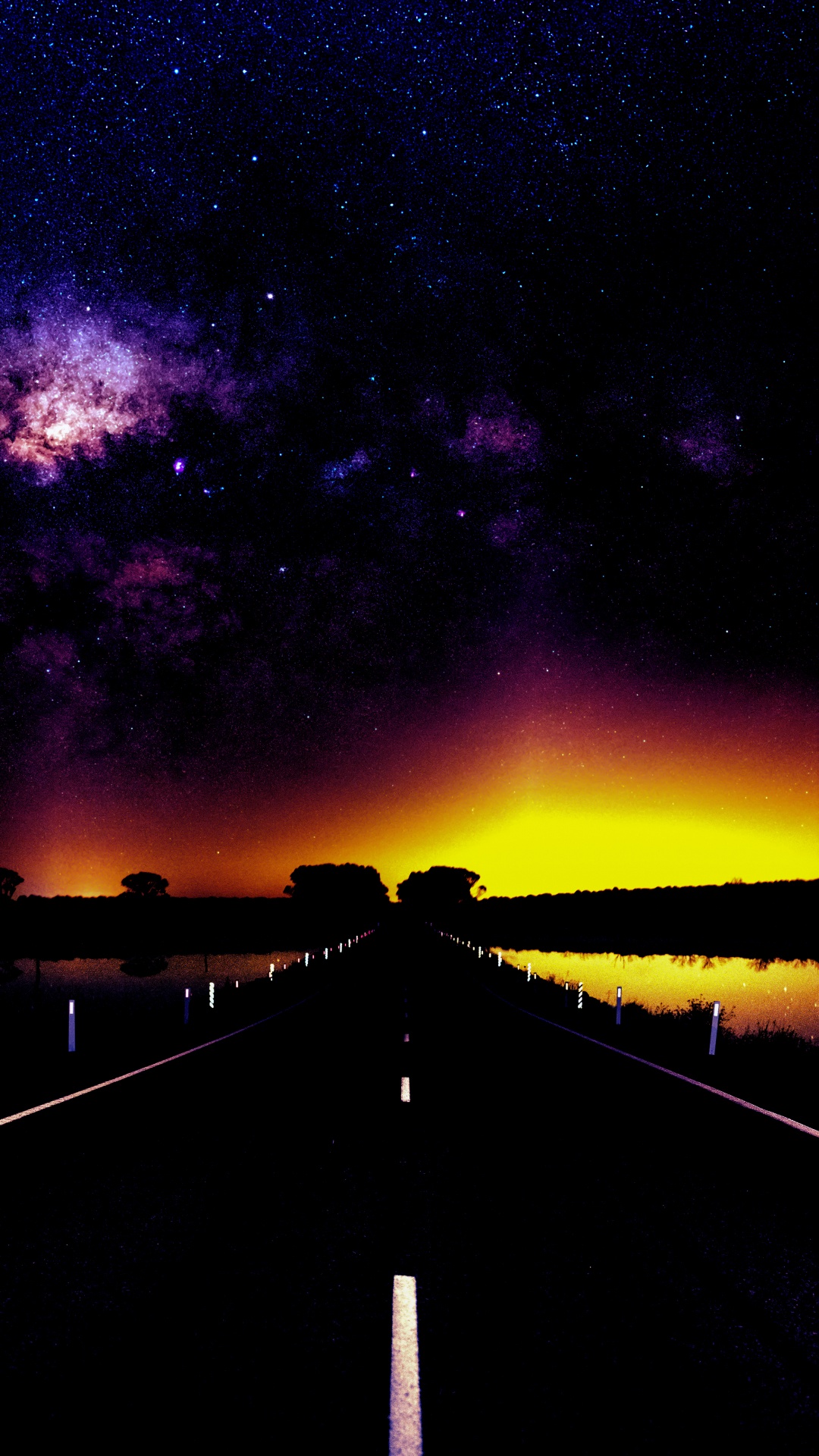 Vía Láctea, Naturaleza, la Astronomía, Ambiente, Paisaje Natural. Wallpaper in 1080x1920 Resolution