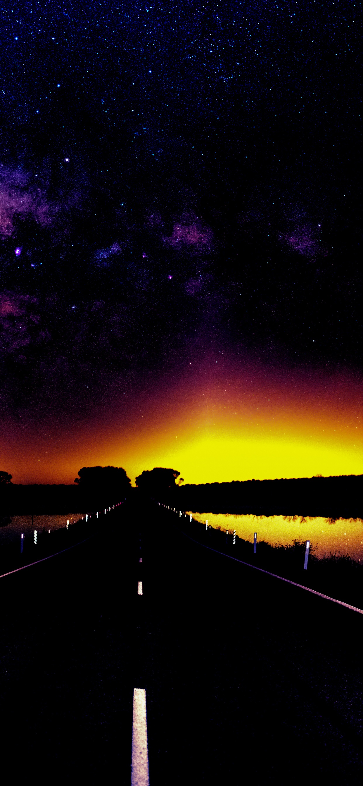 Voie Lactée, Nature, L'astronomie, Atmosphère, Paysage Naturel. Wallpaper in 1242x2688 Resolution