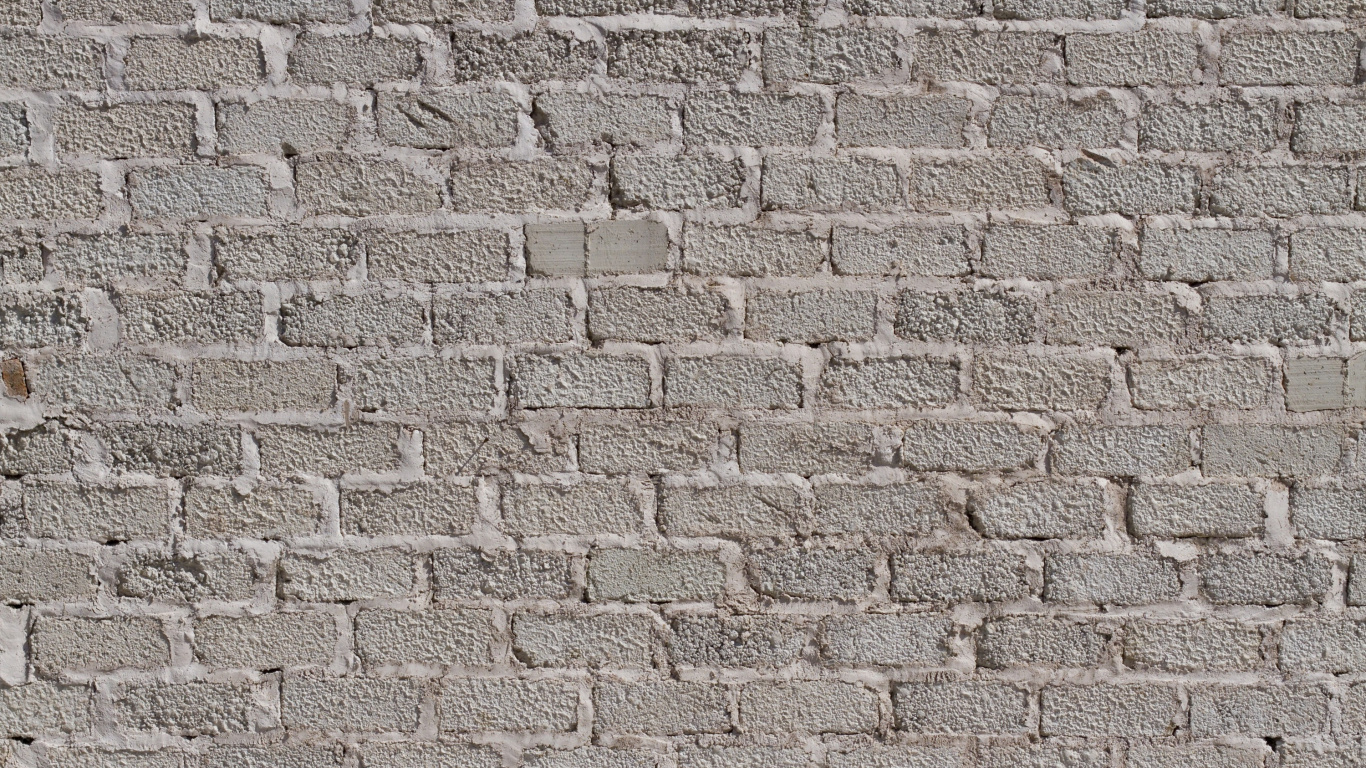 Brown and White Brick Wall. Wallpaper in 1366x768 Resolution