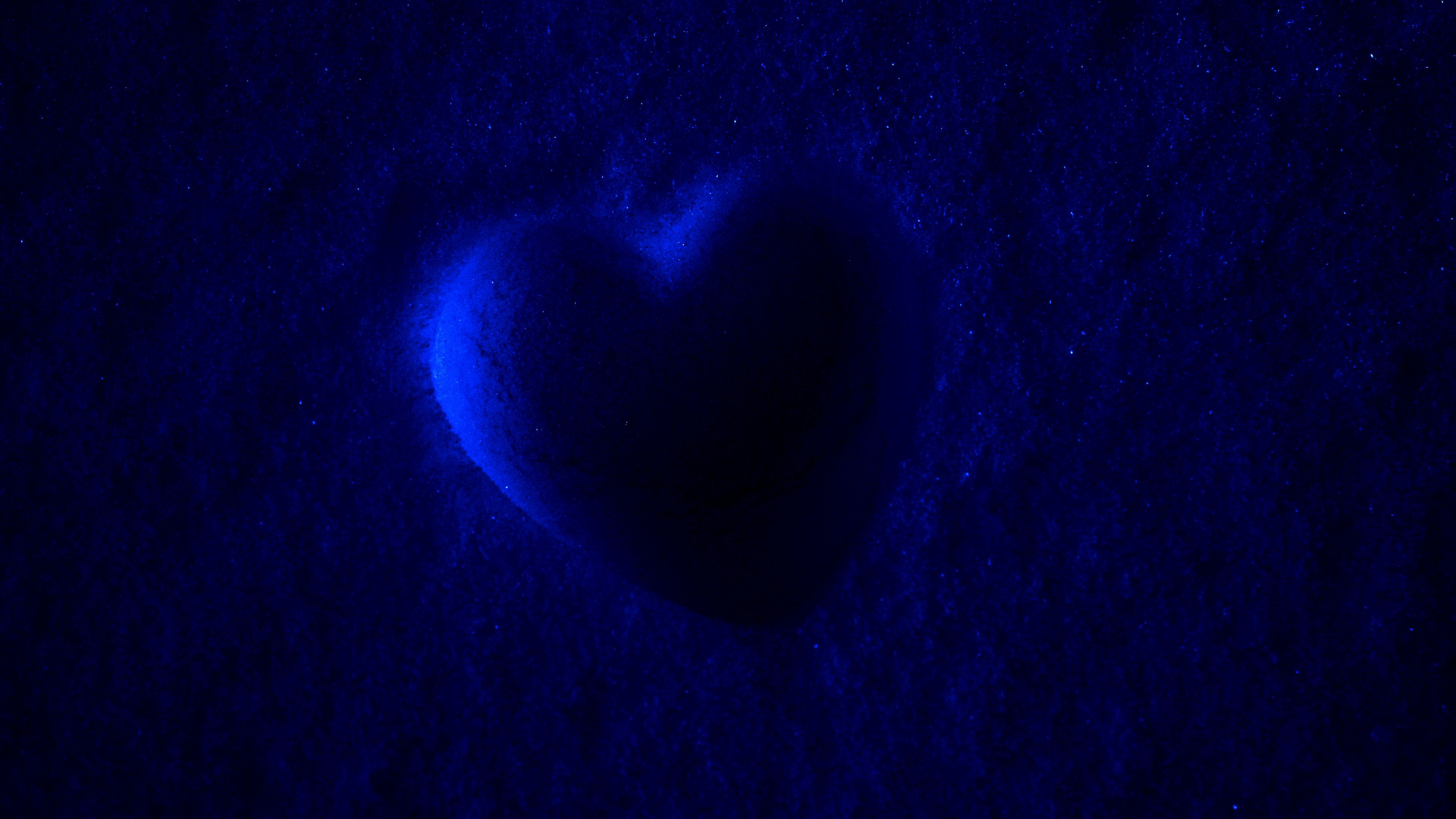 Blau, Electric Blue, Veilchen, Licht, Atmosphäre. Wallpaper in 3840x2160 Resolution