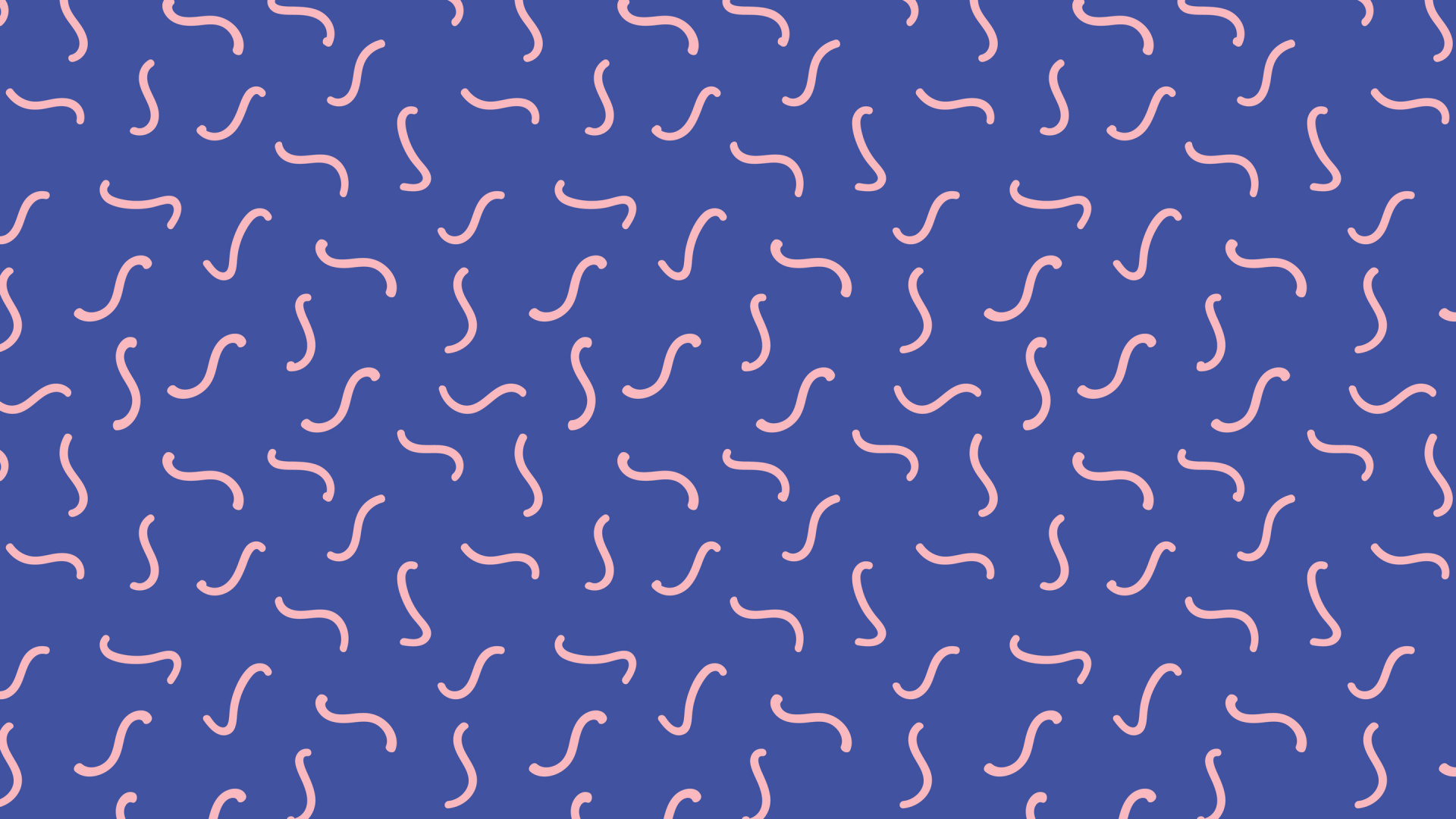 Ilustración de Corazones Azules y Blancos. Wallpaper in 1920x1080 Resolution