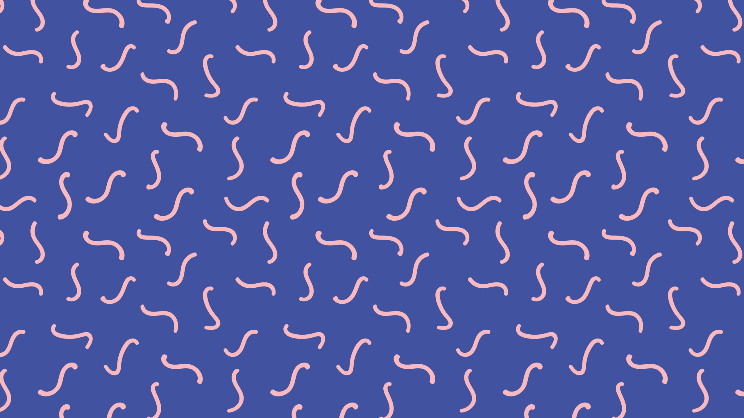 包装纸, 电蓝色的, 对称, 抽象艺术 壁纸 2560x1440 允许