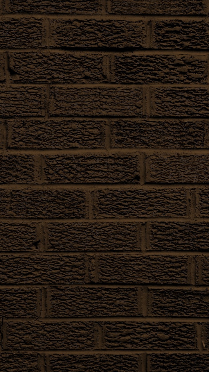 Pared de Ladrillo Marrón Con Pared en Blanco y Negro. Wallpaper in 720x1280 Resolution