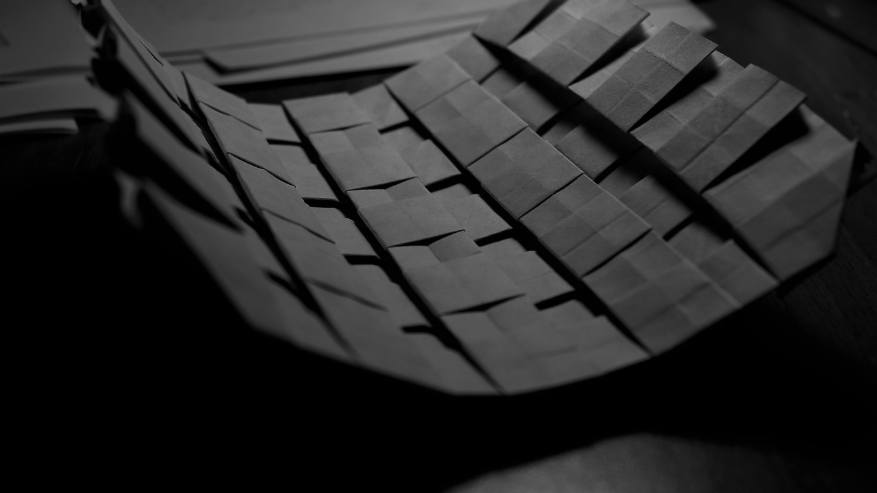 Weiß-schwarz Gestreiftes Textil. Wallpaper in 1280x720 Resolution