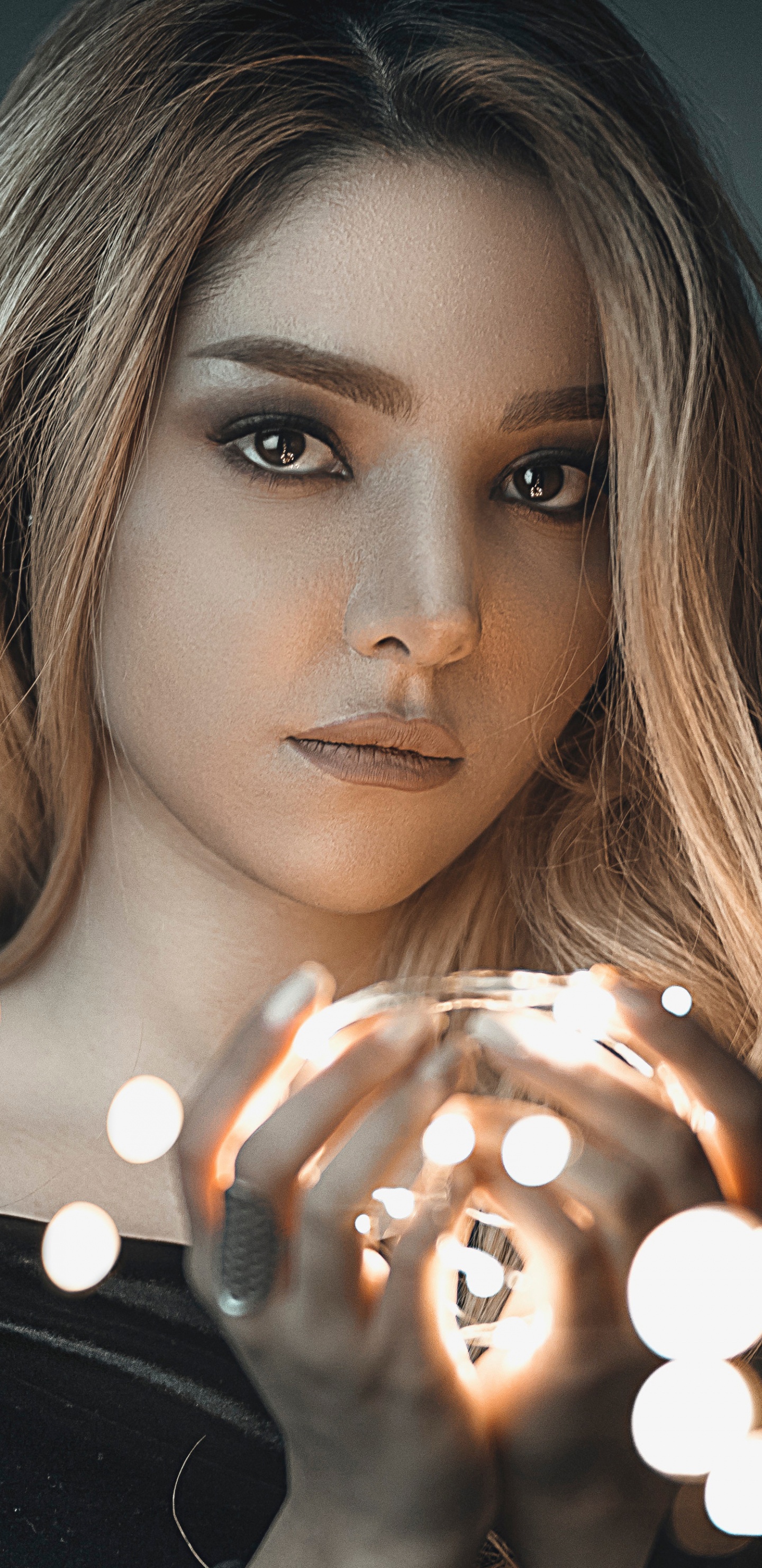 Cheveu, Face, Beauté, Peau, Sourcil. Wallpaper in 1440x2960 Resolution