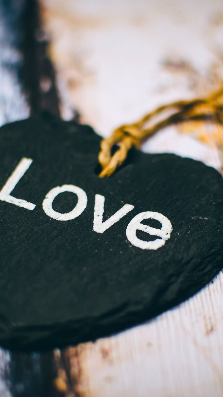 Text, Wood, Heart, Tree, Love. Wallpaper in 750x1334 Resolution