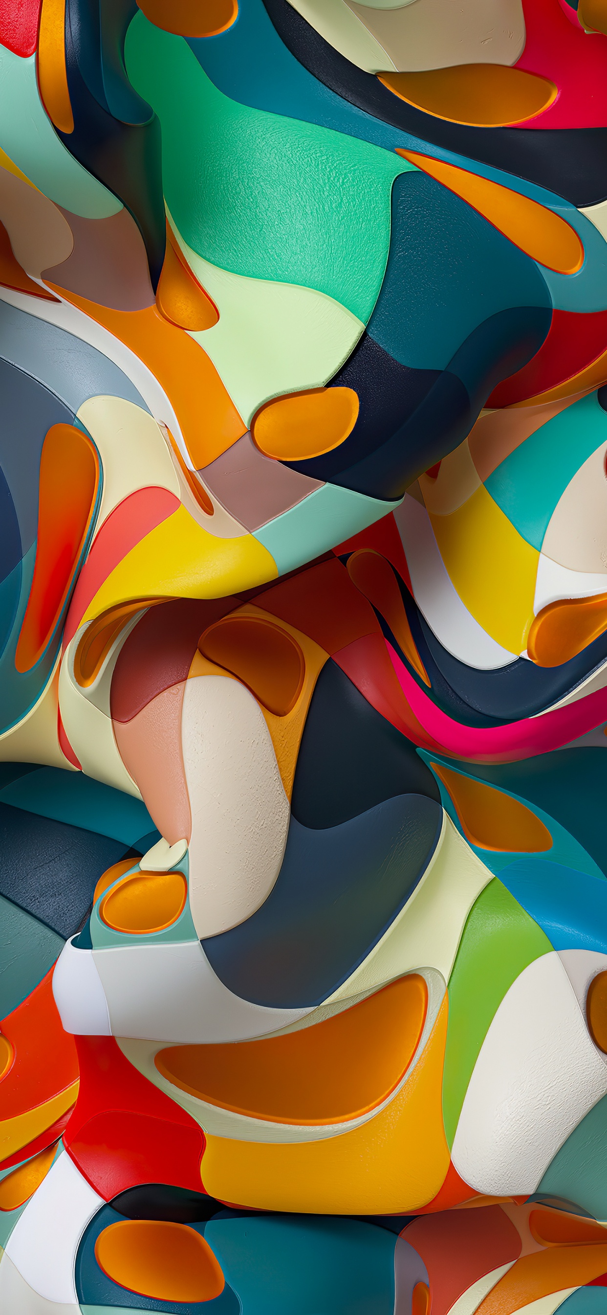 Abstrakte Kunst, Kunst, Design, Textil, Orange. Wallpaper in 1242x2688 Resolution