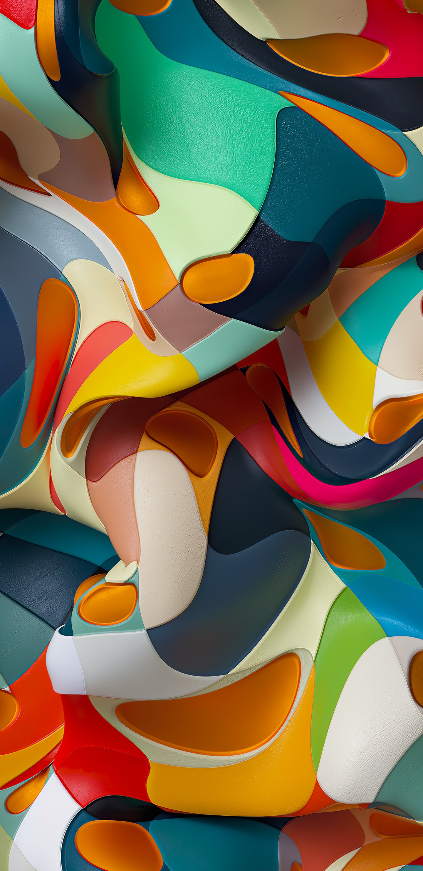 Colored, Abstract Art, Art, Design, Textile. Wallpaper in 1440x2960 Resolution