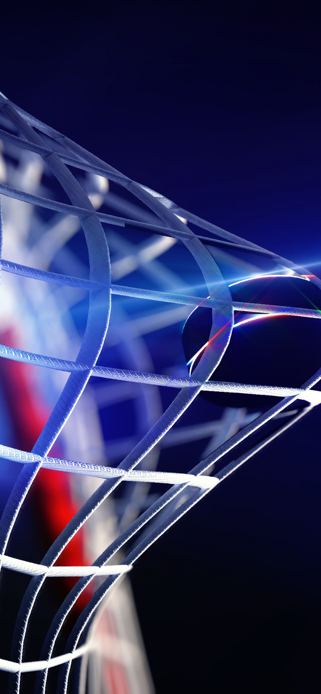 Lámpara Blanca y Roja. Wallpaper in 1242x2688 Resolution