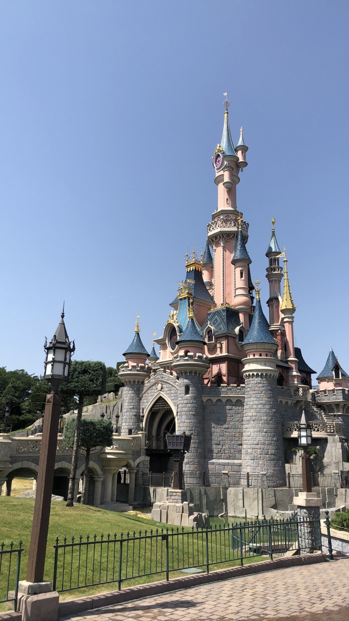 Disneyland, Historic Site, Landmark, Finial, Spire. Wallpaper in 720x1280 Resolution