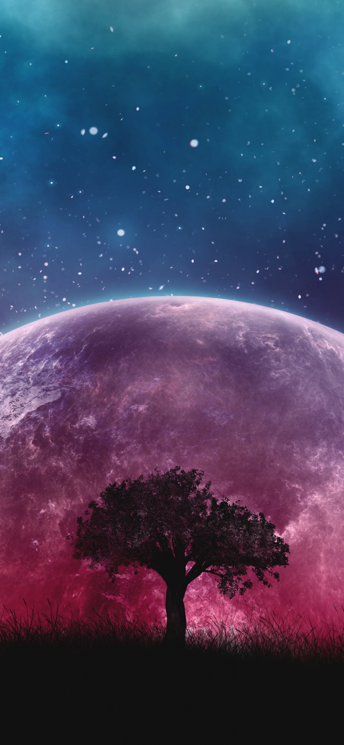 Galaxy, Natur, Atmosphäre, Himmlisches Ereignis, Universum. Wallpaper in 1125x2436 Resolution