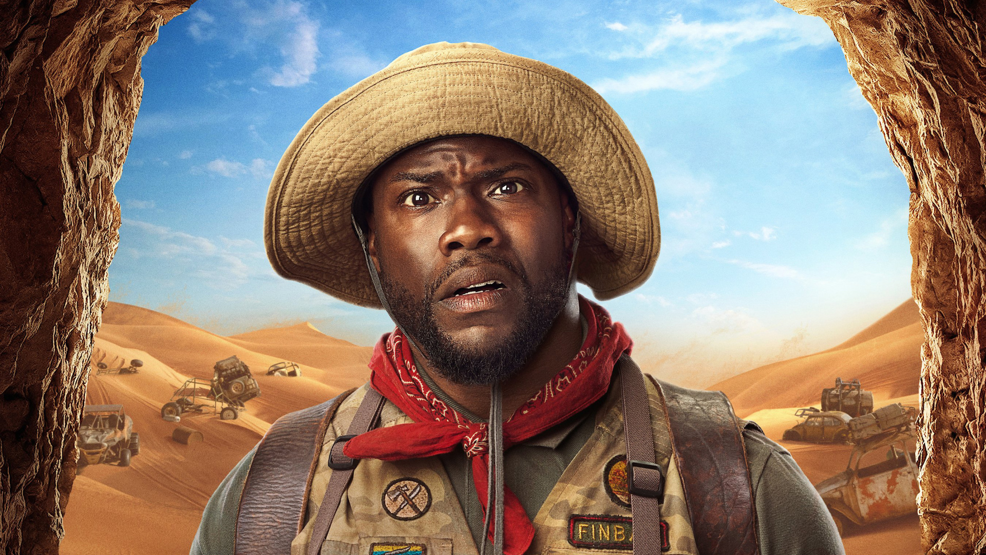Kevin Hart Jumanji The Next Level, Kevin Hart, Jumanji The Next Level, Franklin Finbar, Ruby Roundhouse. Wallpaper in 1920x1080 Resolution