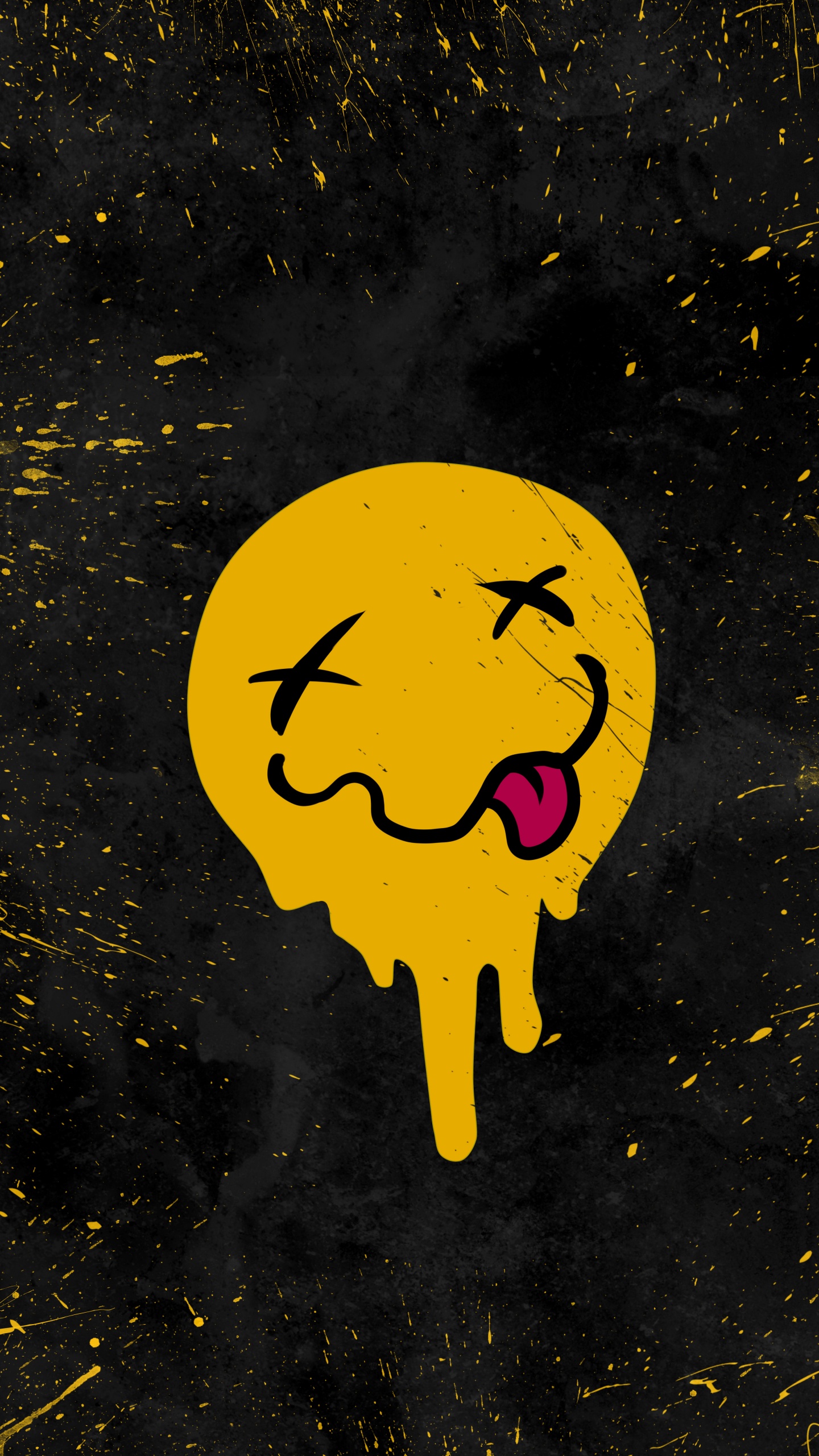 Smiley, Tik Tok, Emoticono, La Gente en la Naturaleza, Sonrisa. Wallpaper in 1440x2560 Resolution