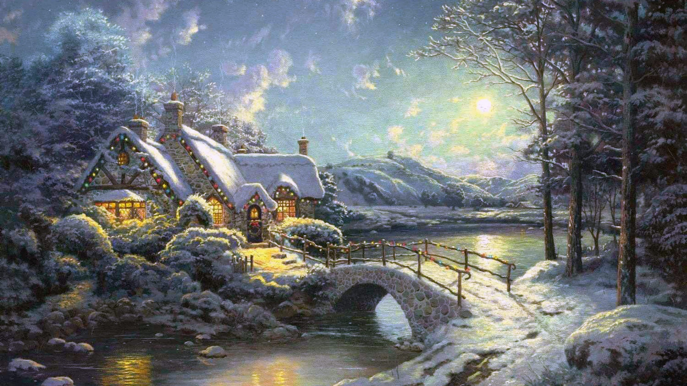 Bâtiment en Béton Blanc et Marron Près D'un Plan D'eau Sous un Ciel Bleu. Wallpaper in 1366x768 Resolution