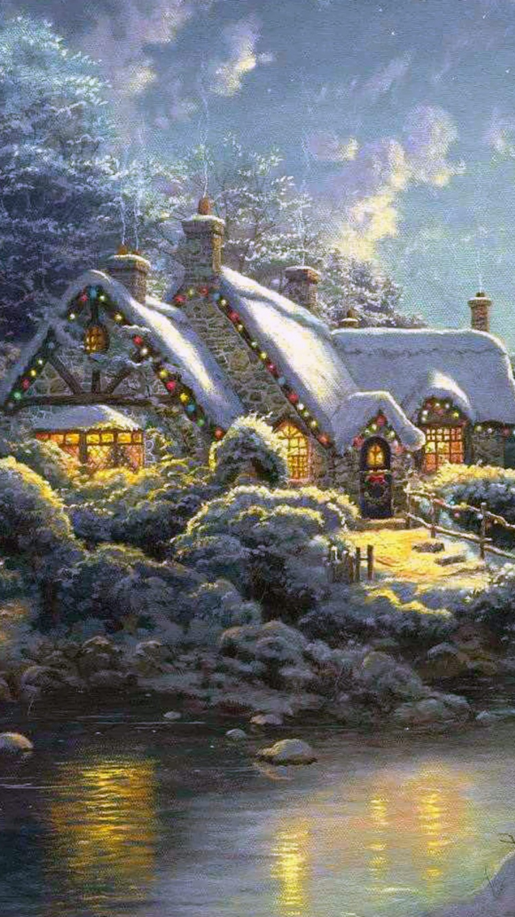 White and Brown Concrete Building Near Body of Water Under Blue Sky. Wallpaper in 750x1334 Resolution