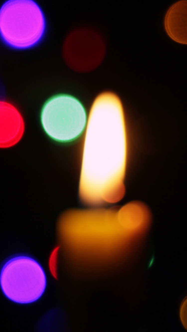 Lumière, Les Lumières de Noël, Le Jour De Noël, Bougie, Nouvelle Année. Wallpaper in 750x1334 Resolution