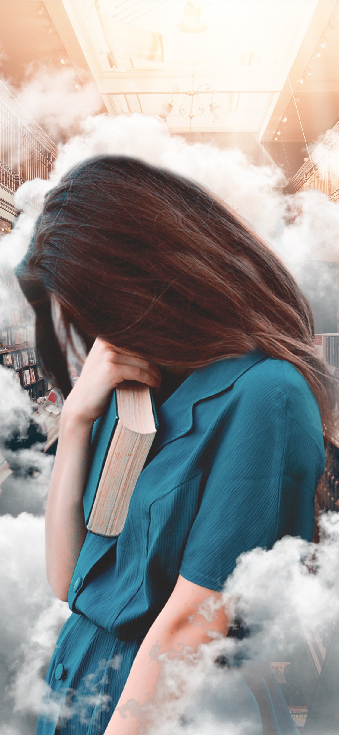 Library, Snapshot, Fur, Textile, World. Wallpaper in 1125x2436 Resolution