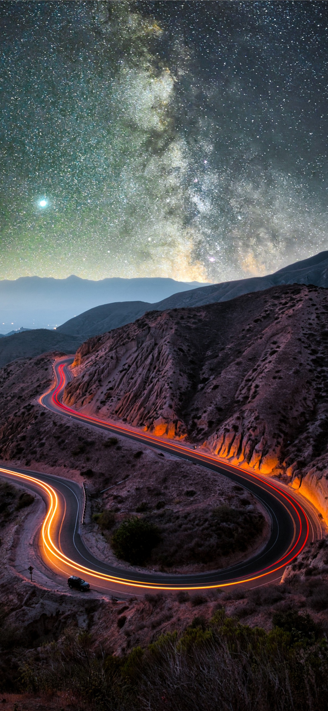 Milchstraße, Poster, Atmosphäre, Licht, Natur. Wallpaper in 1242x2688 Resolution