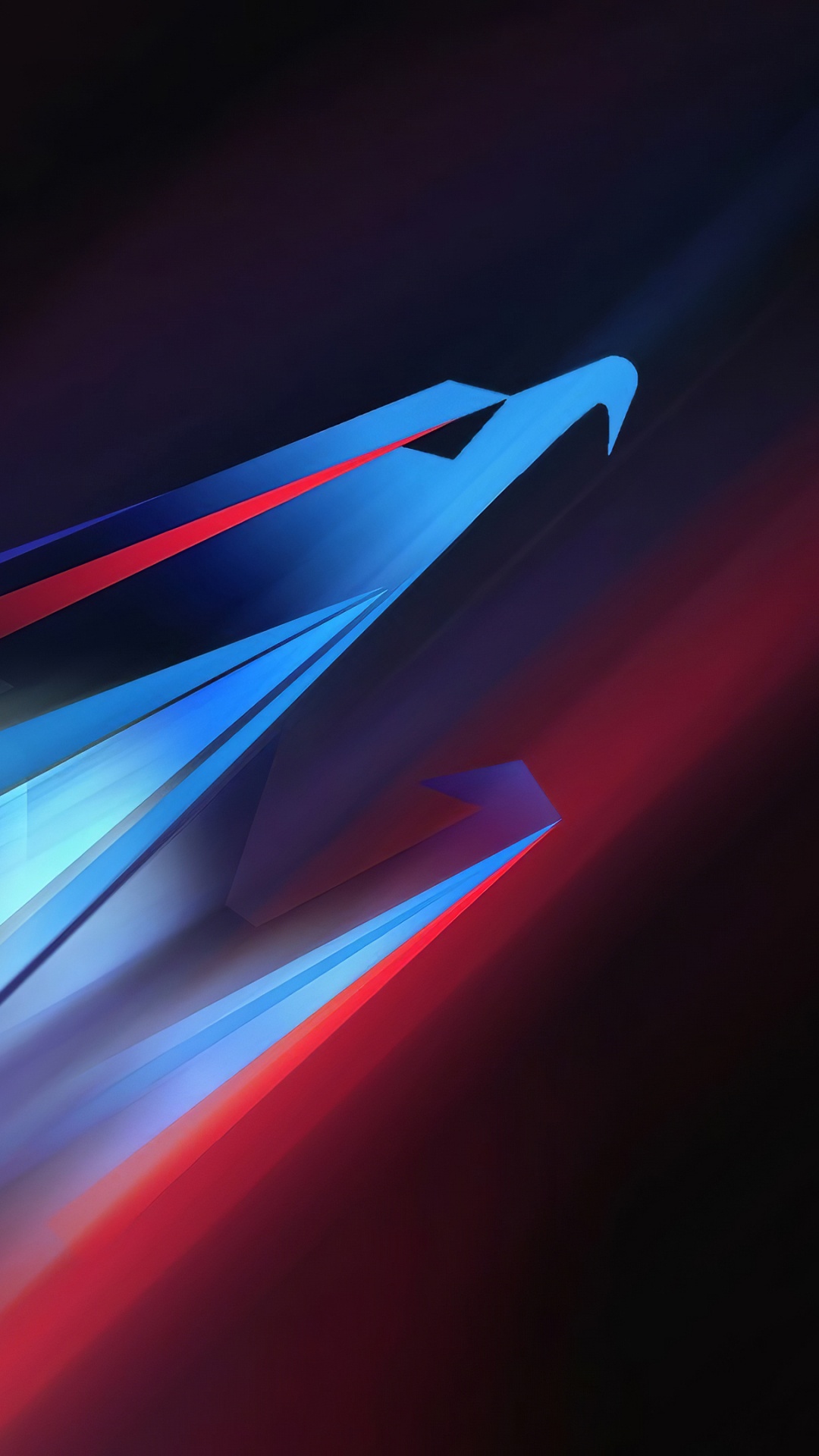 光, 电蓝色的, 空间, 图形设计, 视觉效果的灯光 壁纸 1080x1920 允许