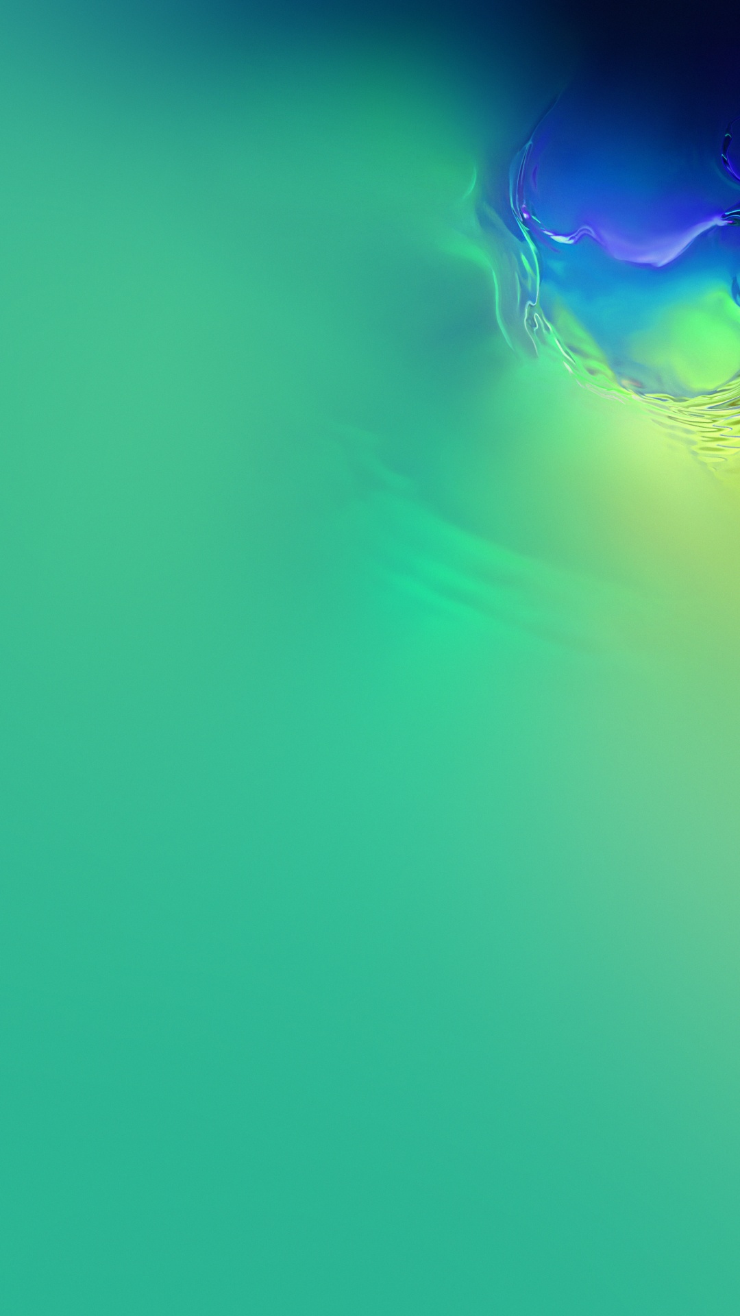 Ilustración Abstracta Verde y Amarillo. Wallpaper in 1080x1920 Resolution