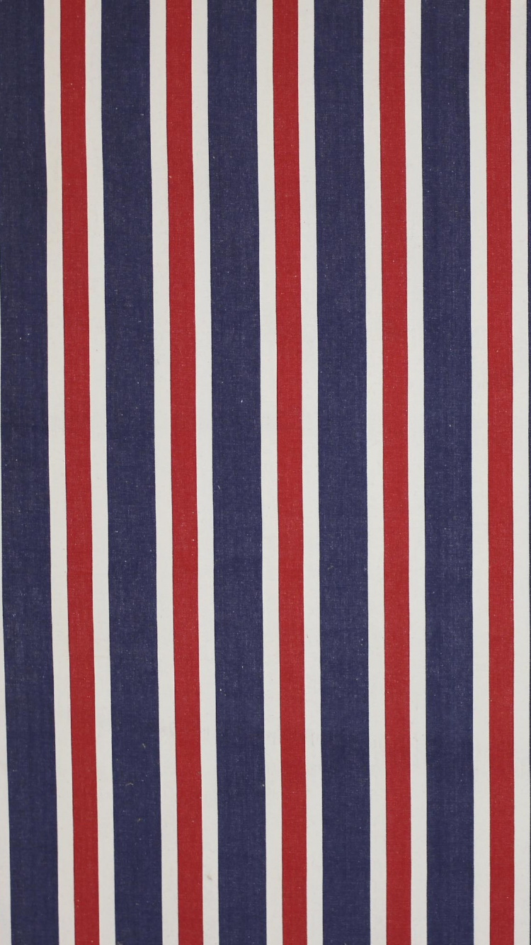 Textil de Rayas Rojas y Blancas. Wallpaper in 750x1334 Resolution