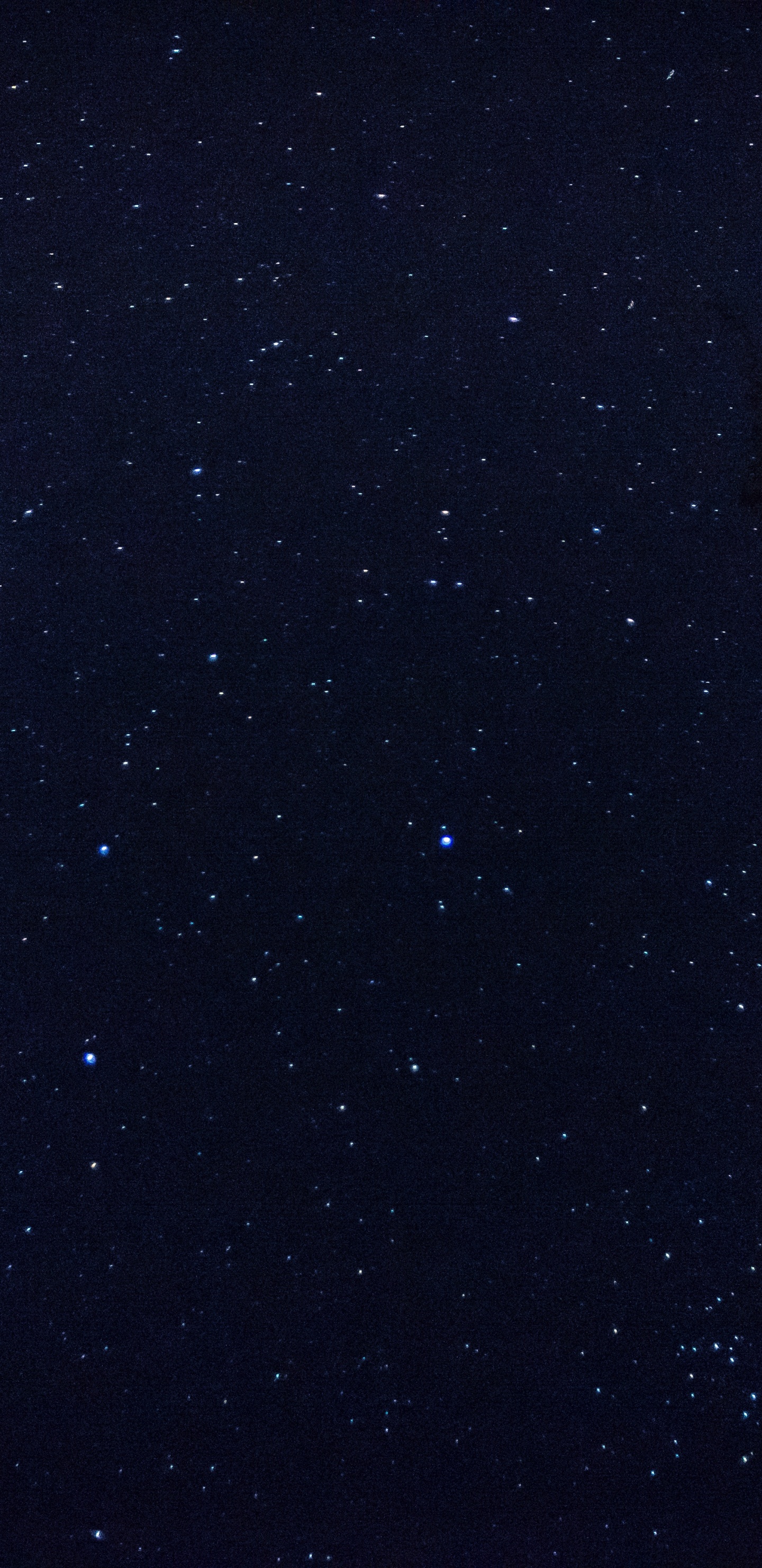 Schwarze Und Weiße Sternennacht. Wallpaper in 1440x2960 Resolution