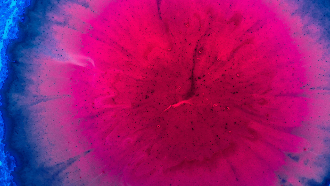 Pink and White Abstract Painting. Wallpaper in 1280x720 Resolution