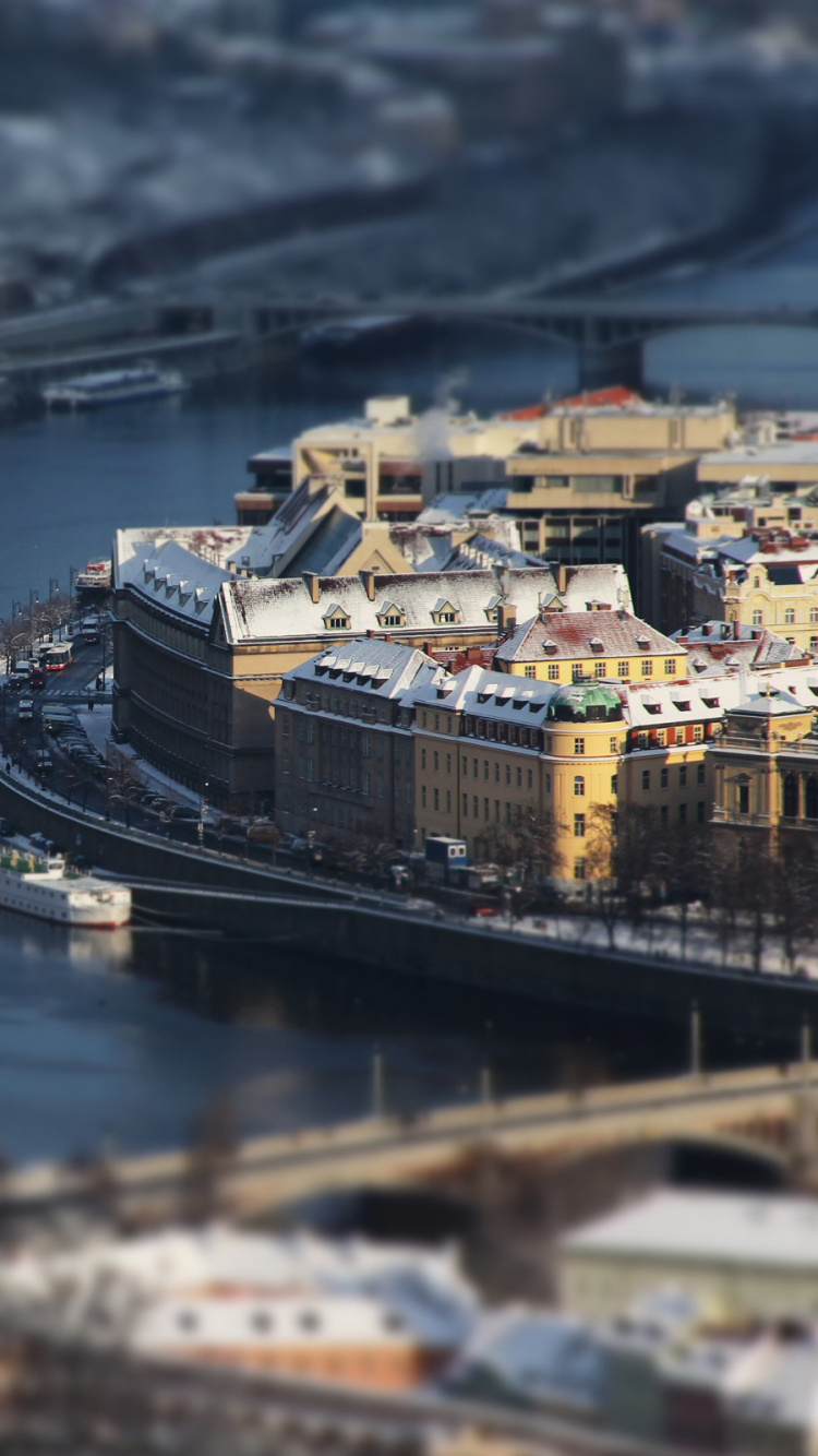 Aerial View of City Buildings During Daytime. Wallpaper in 750x1334 Resolution