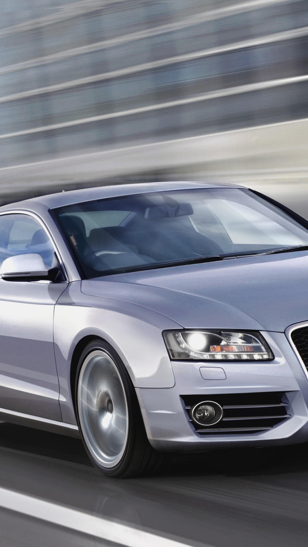 Schwarzes Mercedes Benz Coupé Unterwegs. Wallpaper in 1080x1920 Resolution